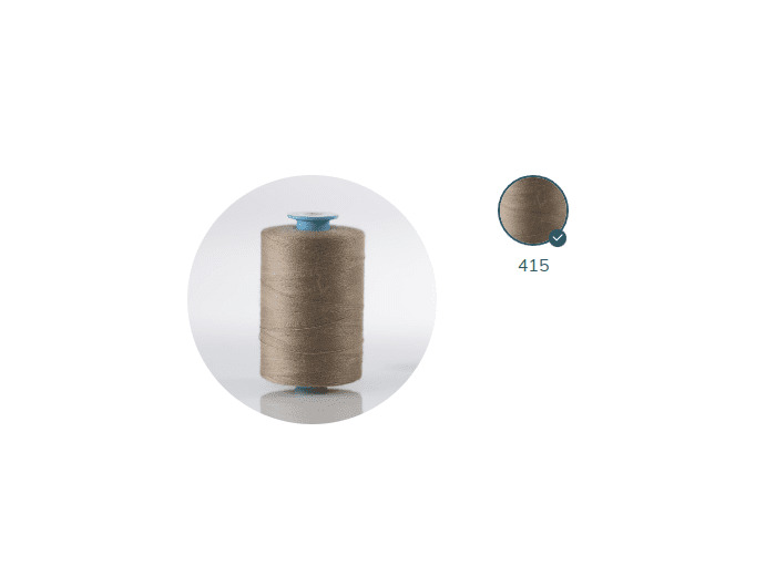 ZX 75 - 415 ANTILOPE FIL À COUDRE 100% POLYESTER TRÈS RÉSISTANT bobine 1000m