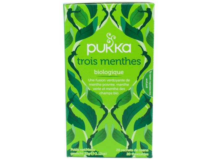 Infusion 3 Menthes Bio 20 Sachets
