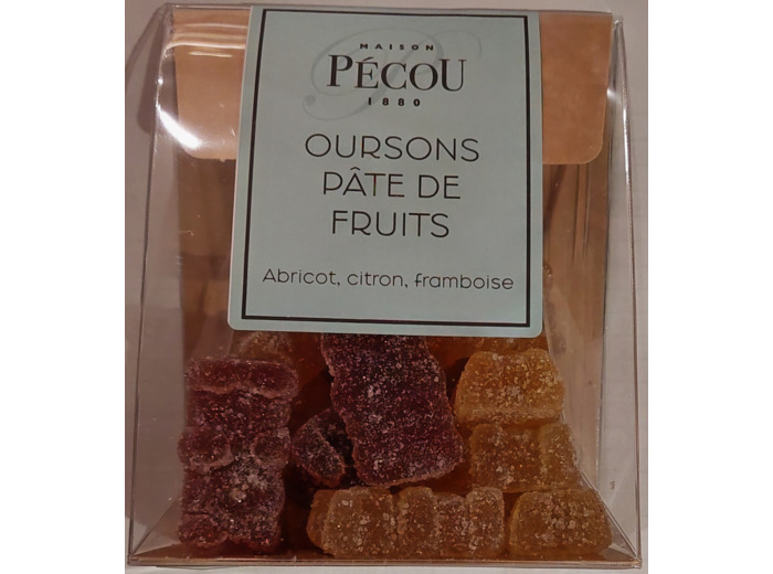 Oursons Pâte de Fruits