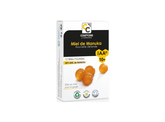 Billes Fourrées 30% Miel de Manuka IAA10 54g