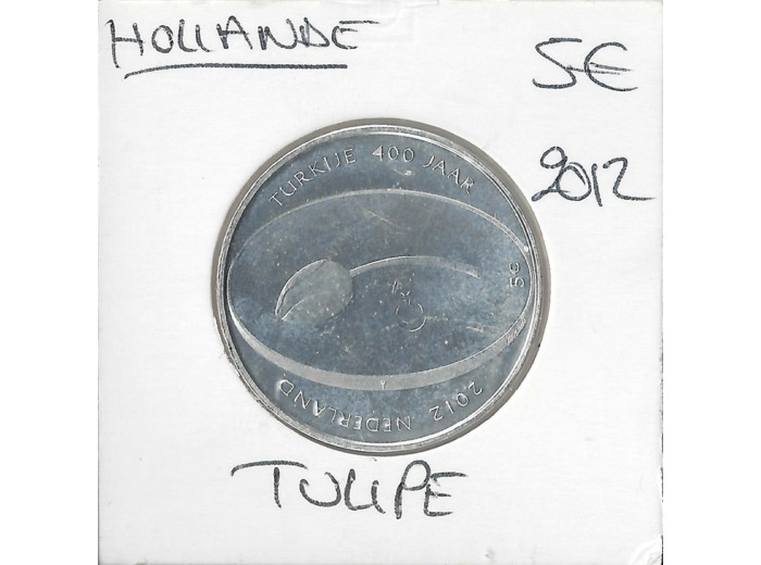 HOLLANDE (PAYS-BAS) 2012 5 EURO TULIPE SUP