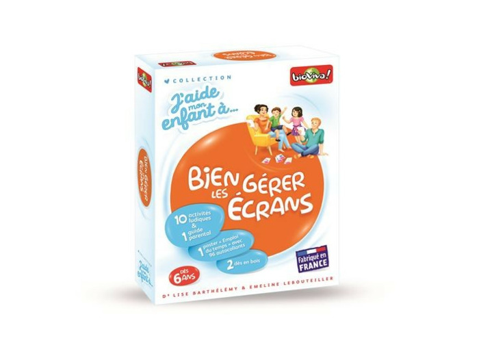 Jeu éducatif Bioviva J'aide mon enfant à ... Bien gérer les écrans