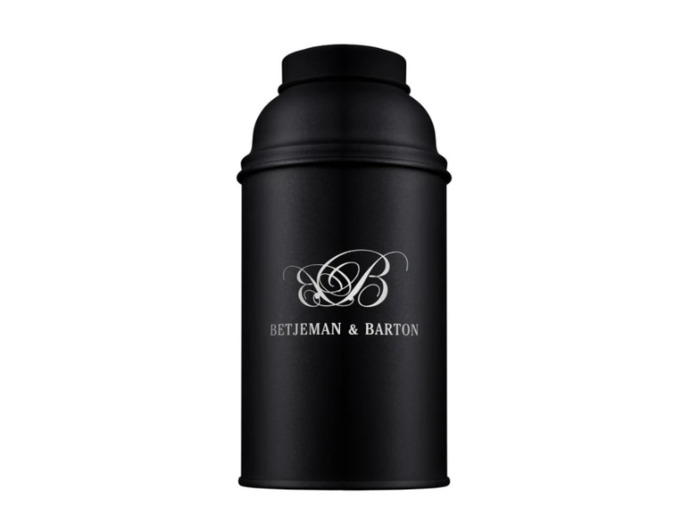 Boîte à thé biberon 100gr noir mat