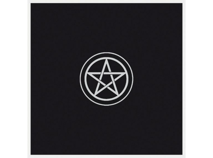 Tapis noir pentacle