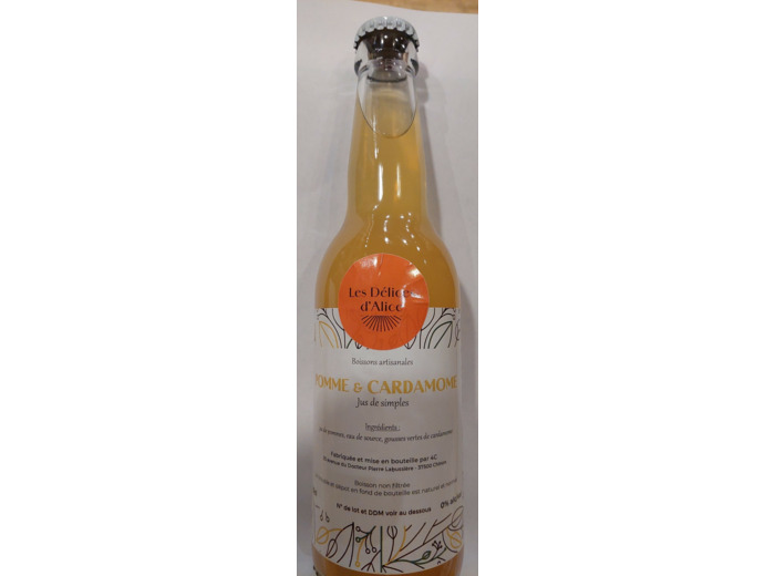 Jus de Fruits Pomme Cardamome 33CL