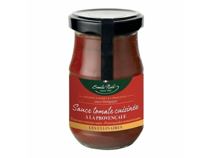 Sauce tomate bio cuisinée Provençale-190g-Emile Noël