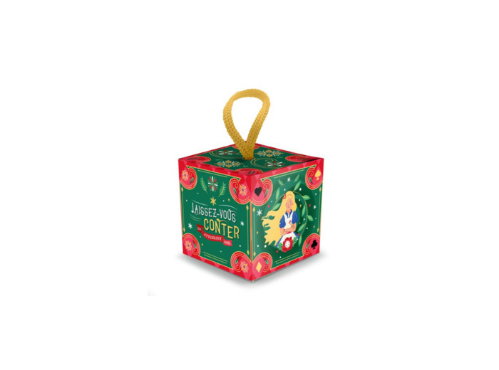 Cube Alice Papillotes Chocolat