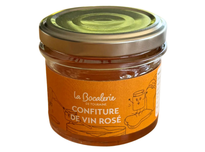 Confiture de vin rosé