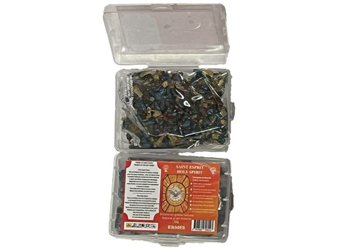 Encens en Grains Saint Esprit - Boite transparente de 50gr