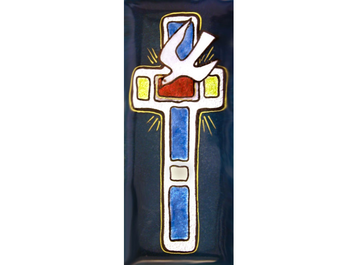 Croix de Sr Thérèse 12X5cm - EMAUX DU LIBAN