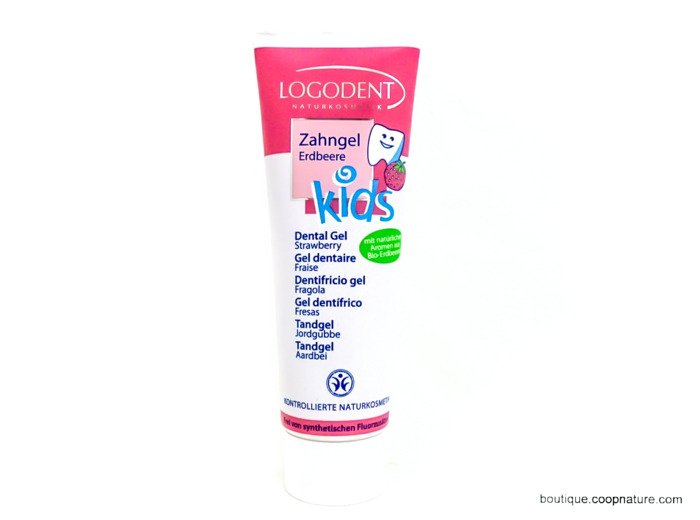Gel Dentaire Enfant Fraise Bio 50ml