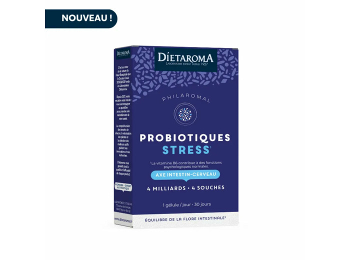 Probiotiques Stress Axe Intestin Cerveau-30 jours-Dietaroma