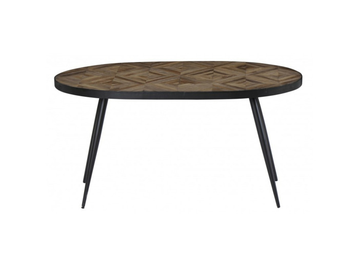 Table ovale Budapest 150x75x76cm