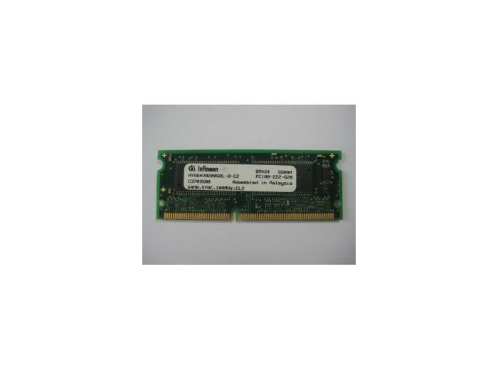 SDRAM PC133 64MB Infineon - Barrette Memoire RAM