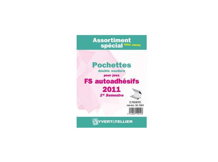 ASSORTIMENT DOUBLE SOUDURE 2011 - 2 éme  SEMESTRE AUTOADHESIF (Yvert)
