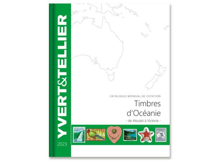 Catalogue de cotation des Timbres d'OCEANIE de Aitutaki à Victoria 2023