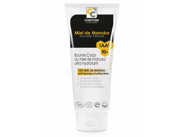 Baume corps ultra hydratant au Manuka bio-200ml-Comptoirs & Compagnies