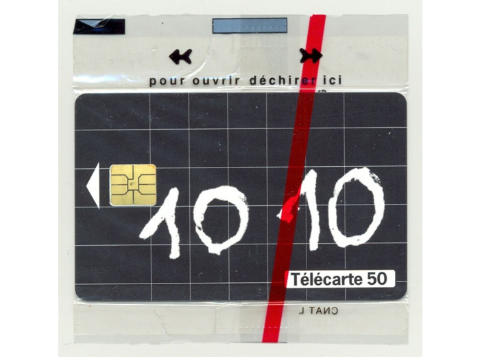 TELECARTE NSB 50 UNITE 04/97 10 10 PRIVATISATION TABLEAU NOIR F727