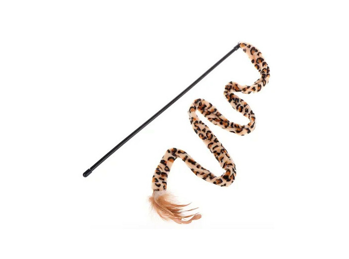 Canne à pêche pour chat