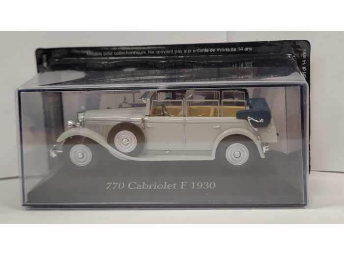 MERCEDES 770 CABRIOLET F 1930 1/43 BOITE D'ORIGINE