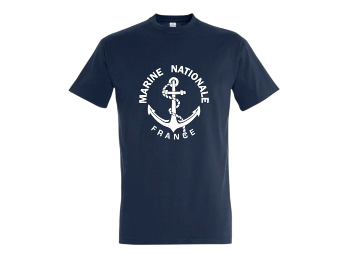 T-shirt Marine Nationale (bleu marine)