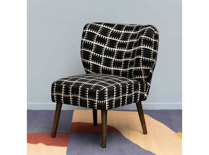 Fauteuil Waka manguier 76x64x74cm