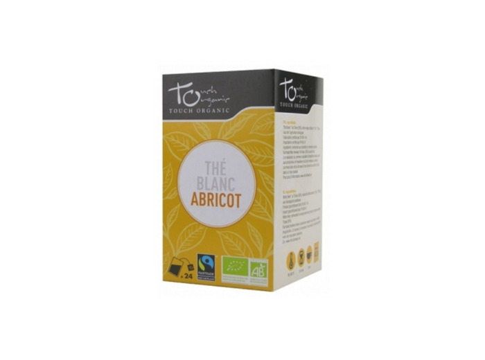 Thé blanc BIO à l'abricot 24 sachets 43g