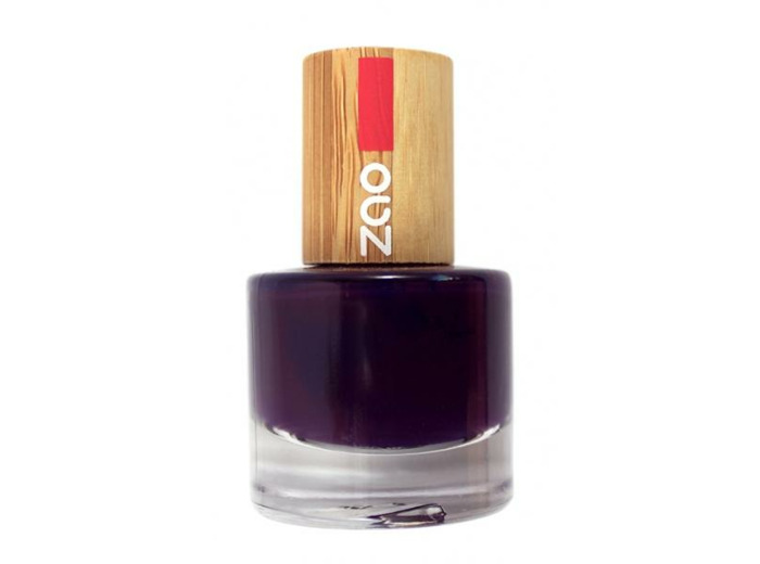 Vernis à ongles Bio - 651 Prune- 8 ml - Zao Make-up
