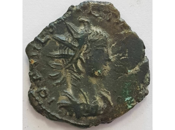 TETRICUS II (272-273) - ANTONINIEN VIRTVTS AVG G 3gr09 (à confirmer) B+