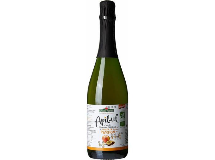 Jus de pomme passion petillant 75cl Api bul
