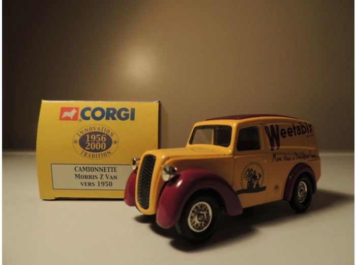 MORRIS Z VAN 1950 WEETABIX ORANGE 1/55