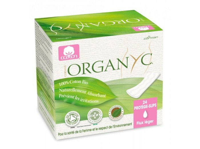Protège-slips ultra fins - 24 unité(s)-Organyc