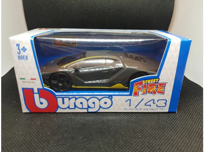 LAMBORGHINI CENTENARIO ANTHRACITE 1/43 BOITE D'ORIGINE