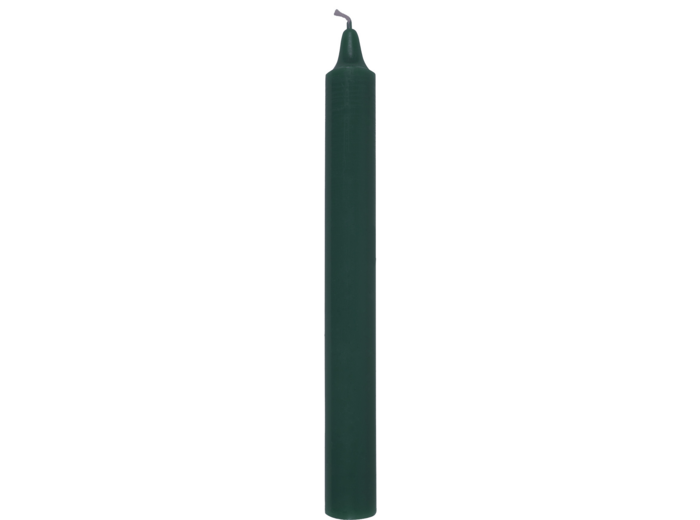 Bougie teintée masse - VERT SAPIN D2,1 x Ht20cm