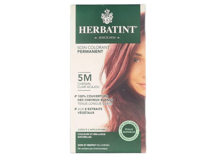 Colorant Permanent 5M Châtain Clair Acajou