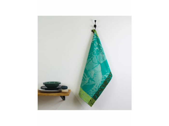 Torchon LA DAME A L'HERMINE CANARD Garnier-Thiebaut