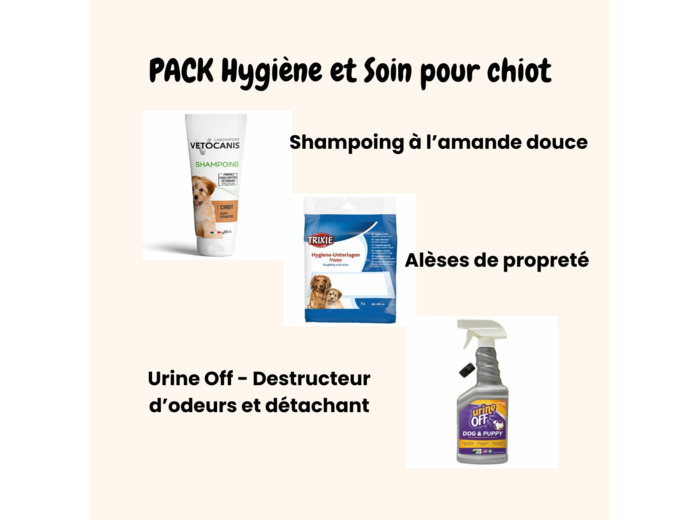 PACK Hygiène et Soin pour chiot