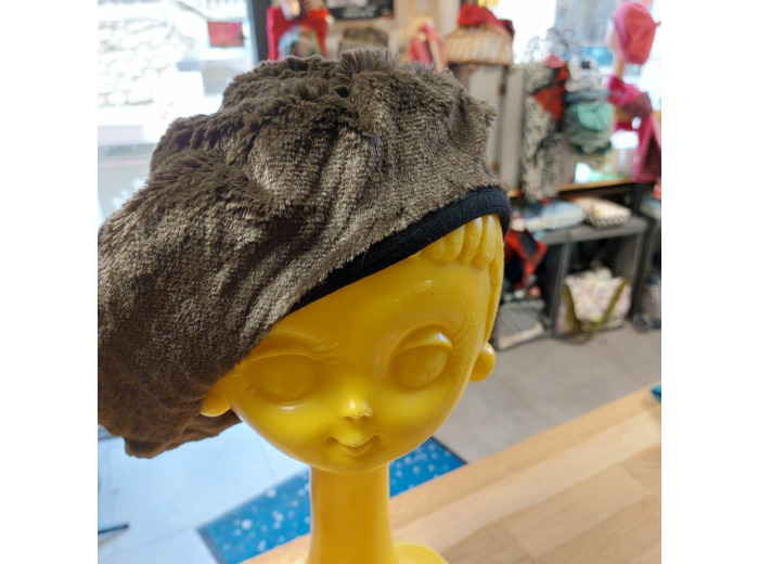 Béret Toudoux marron glacé
