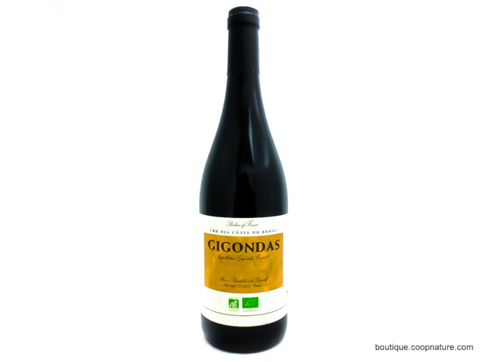 Vin Gigondas Rouge A.O.C. Bio 75cl