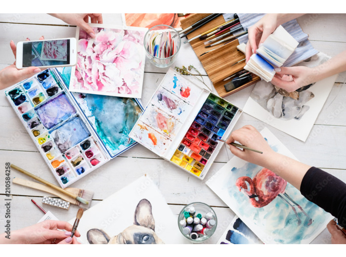 Atelier aquarelle solo