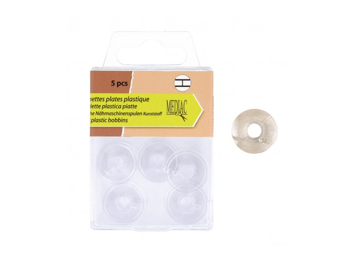 Lot de 5 canettes plates - Plastique M346