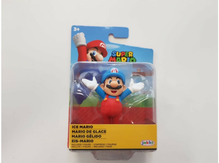 SUPER MARIO - FIGURINE MARIO DE GLACE DE CHEZ JAKKS BOITE NEUVE