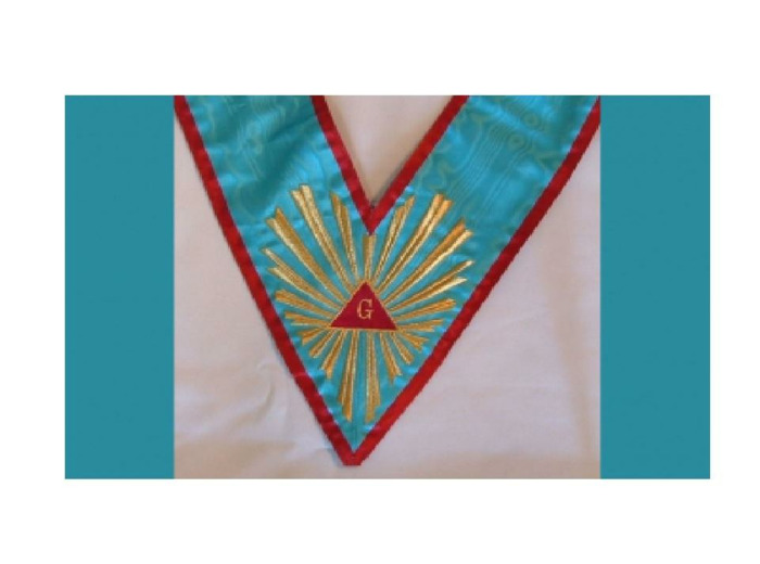 Sautoir Vénérable Maître Rite R.E.A.A.