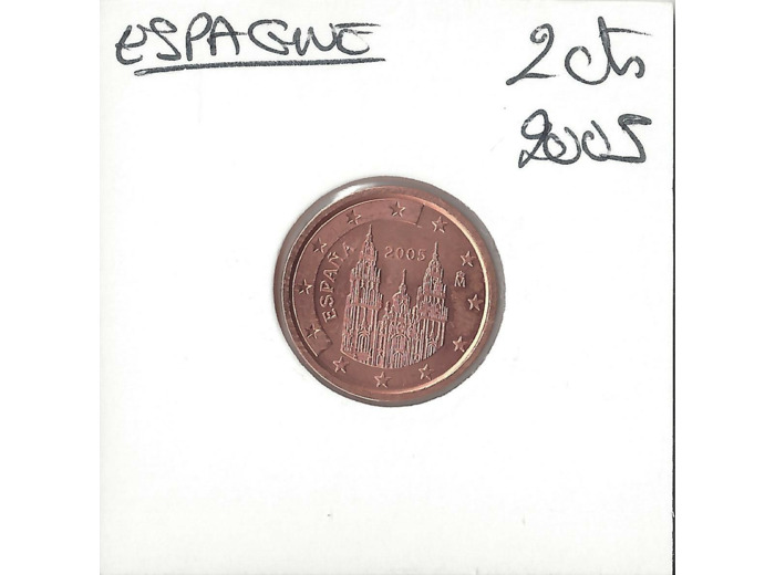 Espagne 2005 2 CENTIMES SUP-