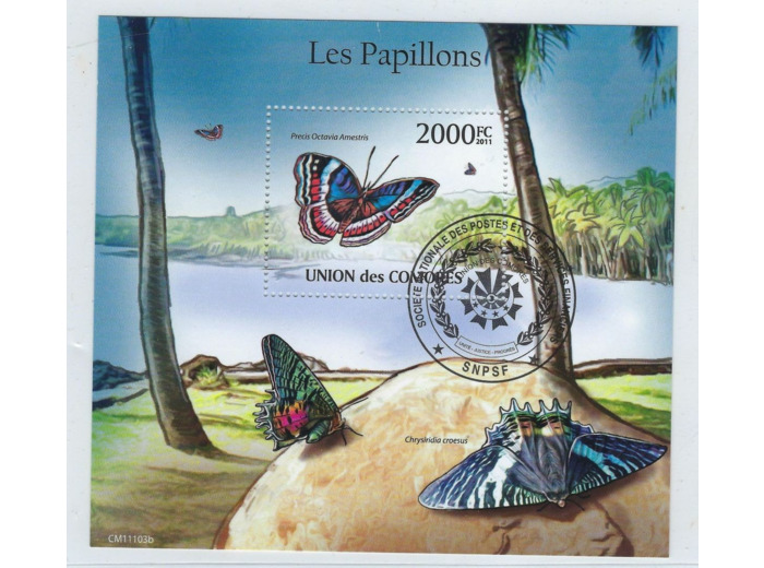 BLOC 1 TIMBRE COMORES 2011 YVERT 618 NEUF