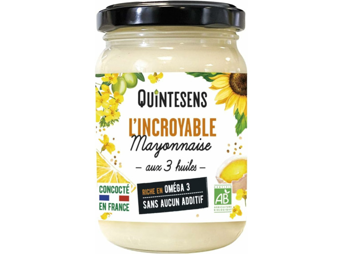 L incroyable mayonnaise 180g Quintesens