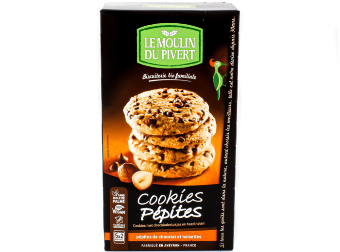 Cookies Pépites Chocolat Noisettes Bio 175g