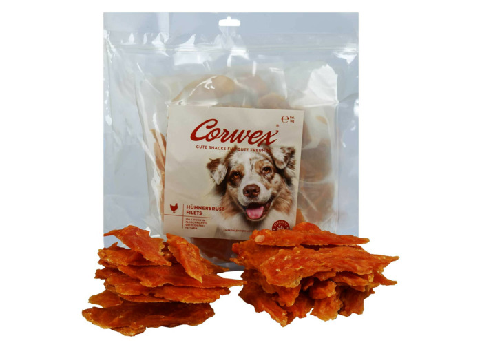 Filet de poulet pour chiens - 1KG