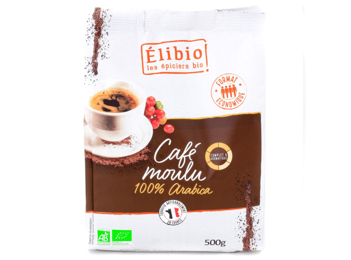 Café Moulu 100% Arabica Bio 500g