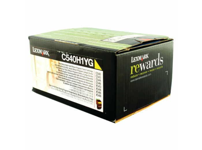 Lexmark - C540H1YG - Cartouche toner - Jaune